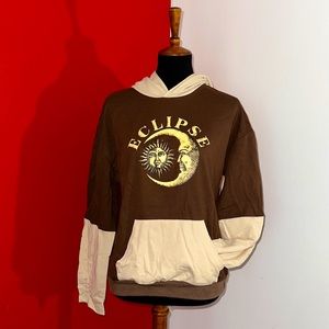 SHEIN sweatshirt “Eclipse” two toned